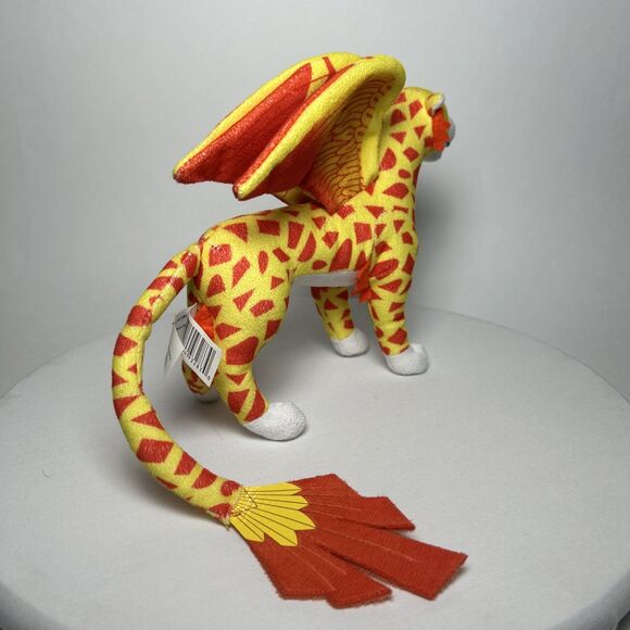 Disney Elena of Avalor Jaquin Migs Plush Winged Jaguar Toy yellow orange - Picture 4 of 7